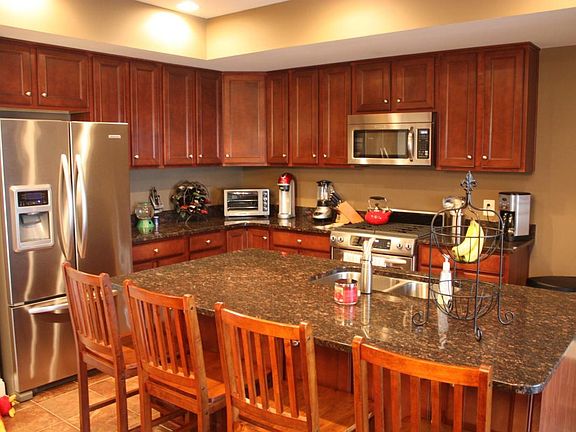 Kitchen with all stainless, gas stove
