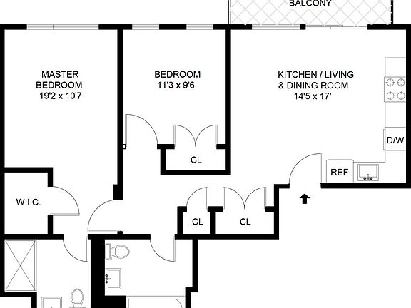 2nd image of 625 E 18th St #3