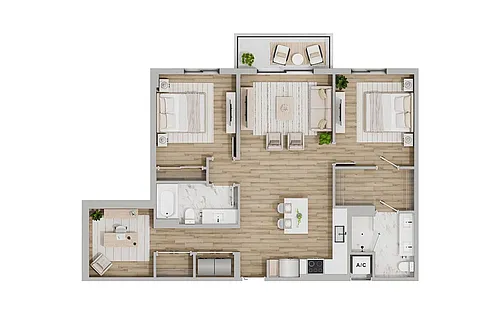 Floor plan Cosmos M