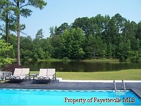 Pool viewed from back Deck