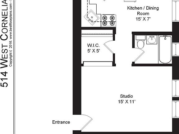 2nd image of 516 W Cornelia Ave #3L