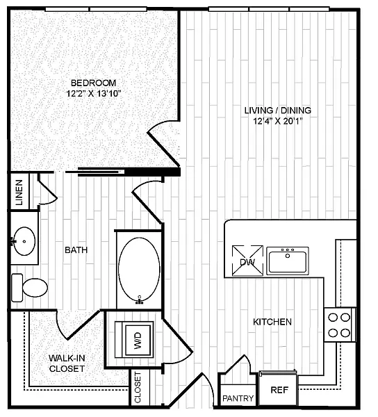 Floor plan A16