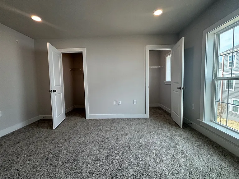 His and Her Walk-in closets