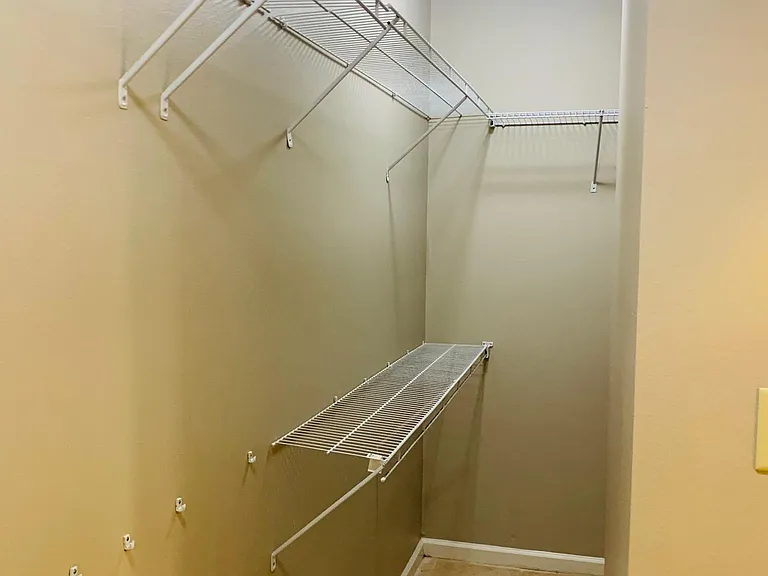 Plenty of room to 2 peoples clothing and light storage