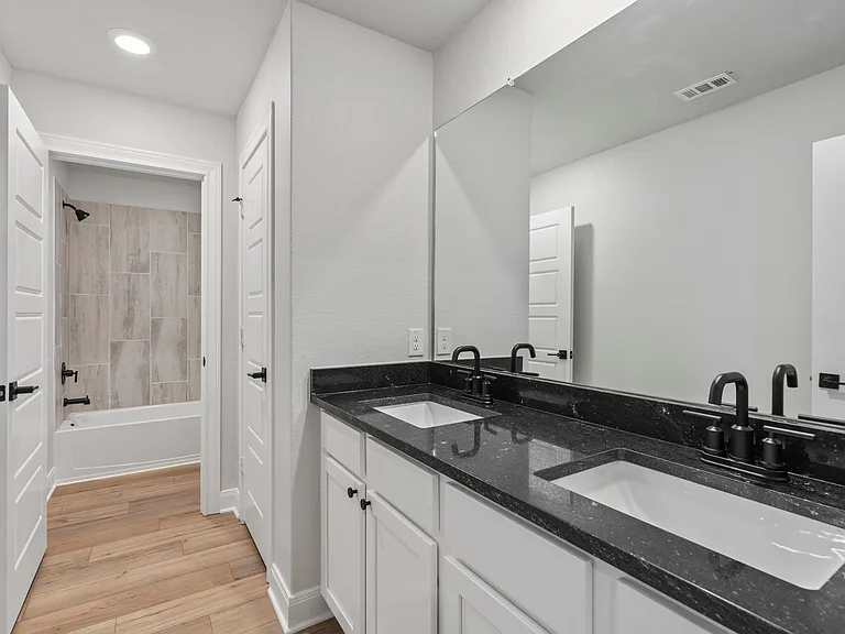 Spacious additional upstairs bathroom.