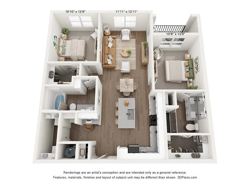Floor plan B1