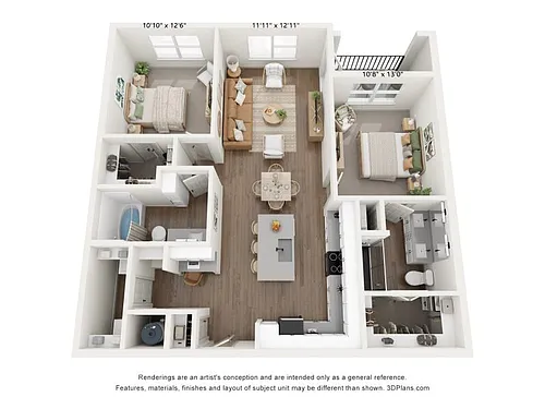 Floor plan B1