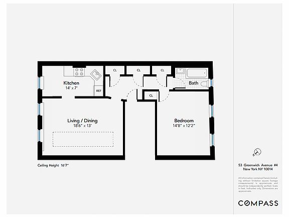 2nd image of 53 Greenwich Ave APT 4