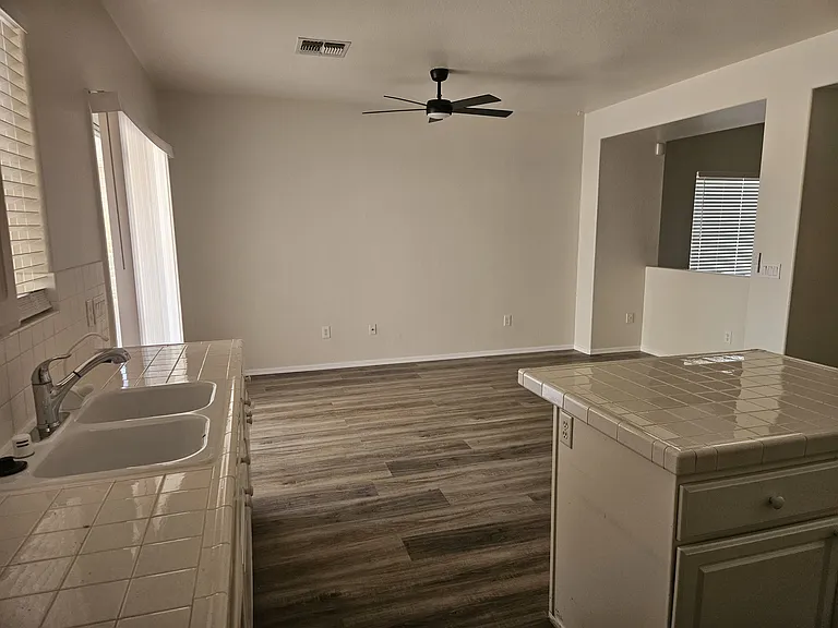 Kitchen/Dining Area. Possible Family Room.