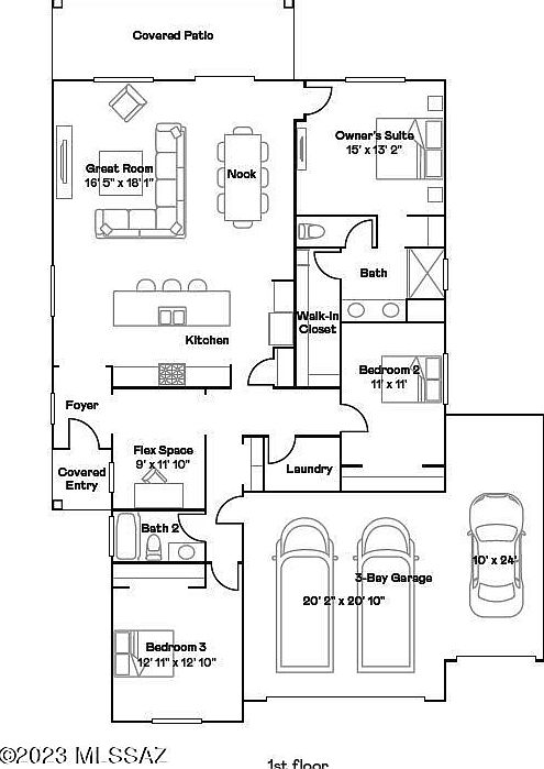 2nd image of 10713 N Cactus Point Dr