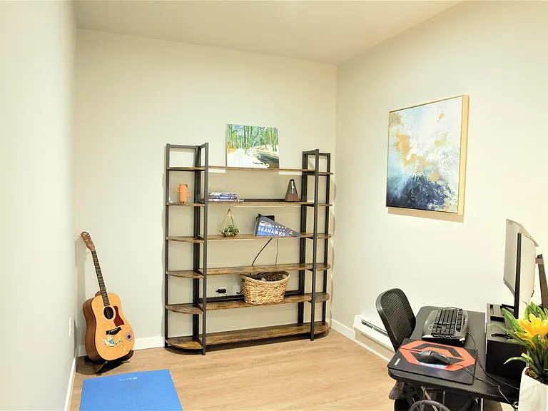 Unit with den - ideal as office or host overnight guest