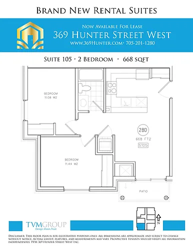 Floor plan 105