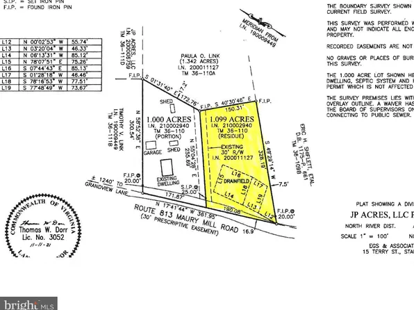 Maury Mill Rd, Verona, VA 24482