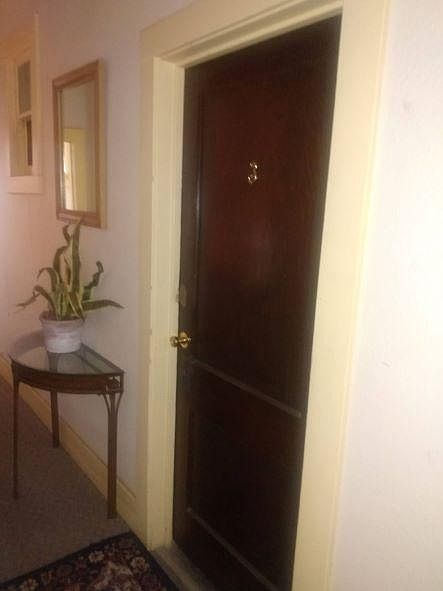Front door to apartment #3 from hallway