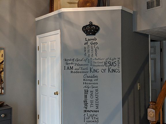 Coat closet in the foyer