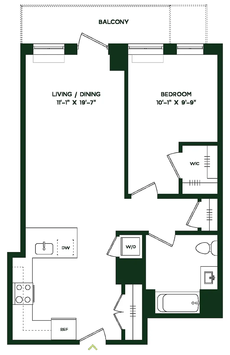 Floor plan A7W