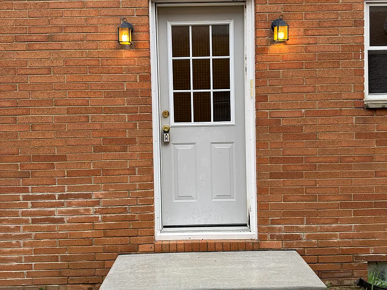 Side entrance