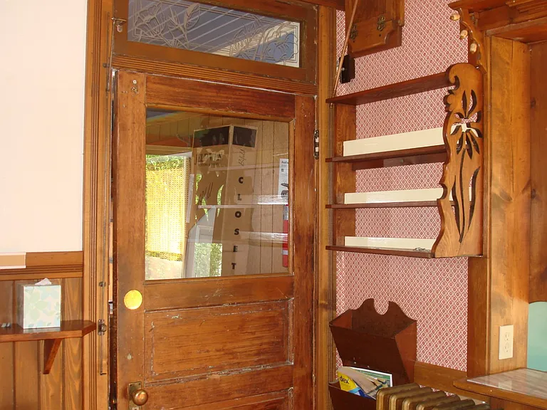 Door From Kitchen to the
Mud Room and the Outside Deck