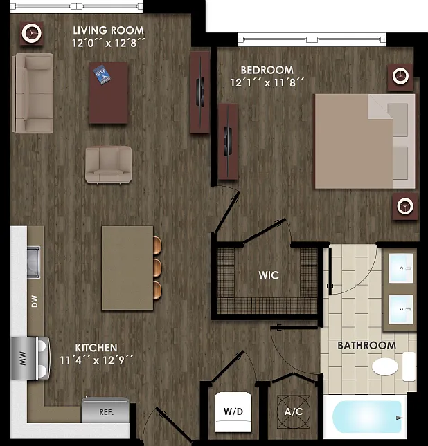 Floor plan A1-I
