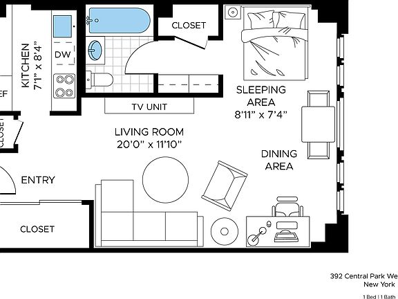 2nd image of 392 Central Park W APT 1S