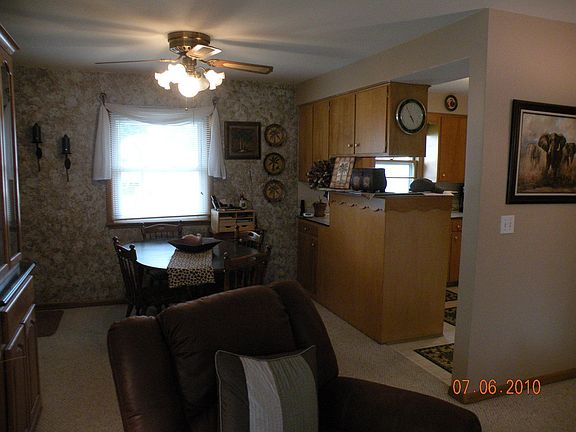 Living,Dining and Kitchen