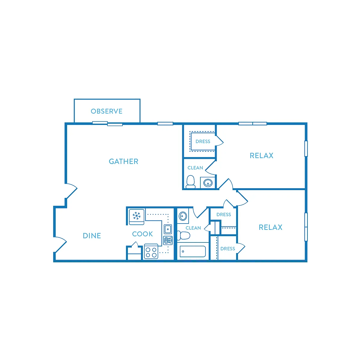 Floor plan Mattatuck