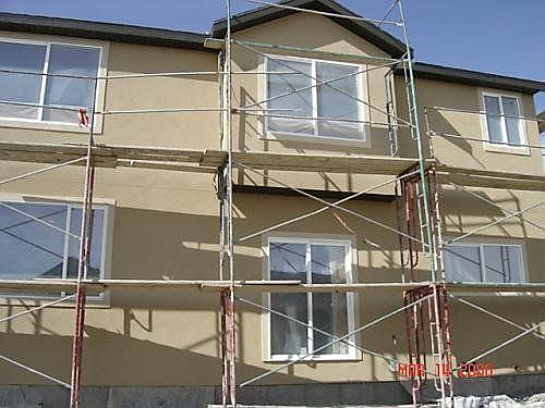 back of the house before it was finished 