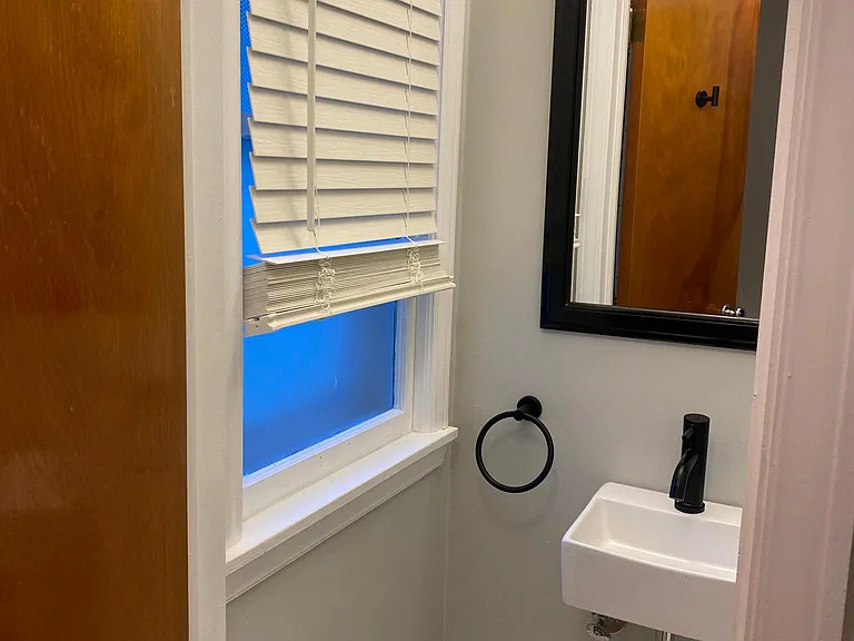 back hall half bath