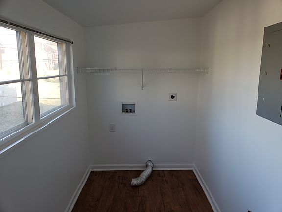 Laundry/mud room off kitchen