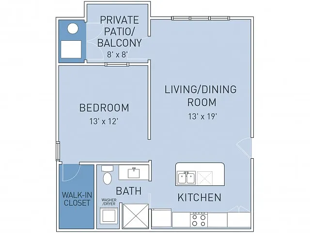 Floor plan Compass Deluxe