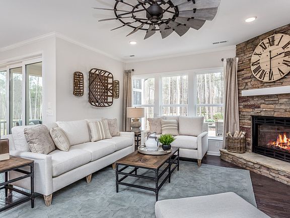 Spacious gathering room