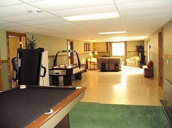Large family room (15x60) in the basement.