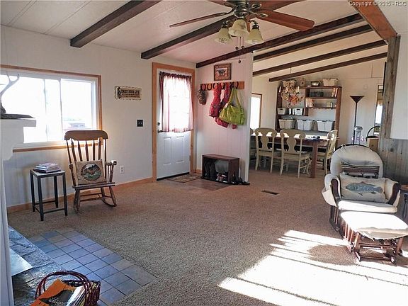 Open living area. Newer carpet and fresh new paint through out. Beautiful dark b