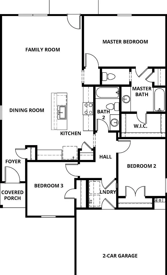3 bed, 2.0 bath, 1400 sqft, $2,425 — Photo 3