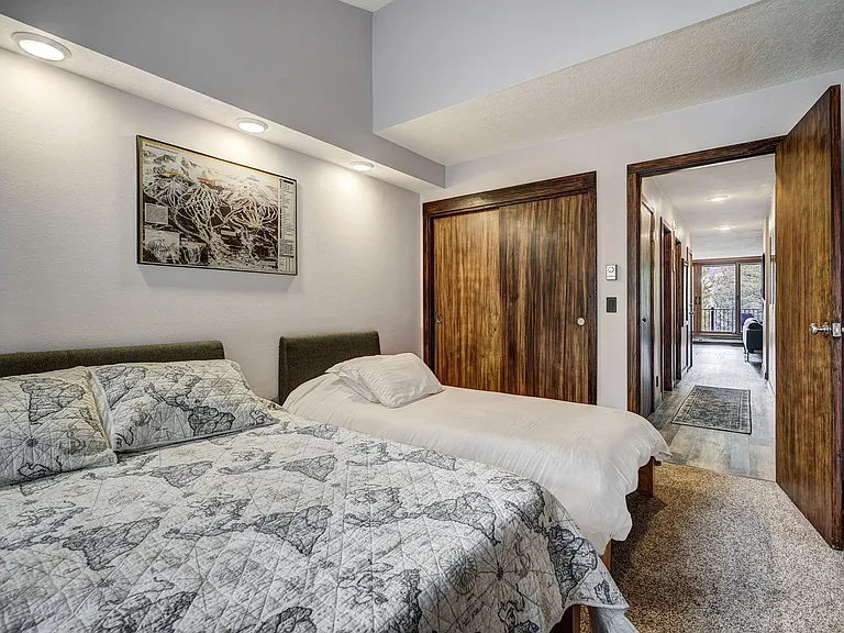 Second bedroom; queen and twin XL