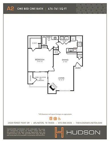 Floor plan A2 Renovated