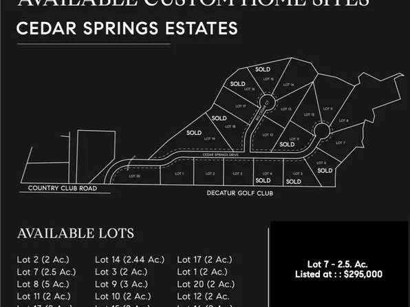 7 Cedar Springs Dr, Decatur, TX 76234