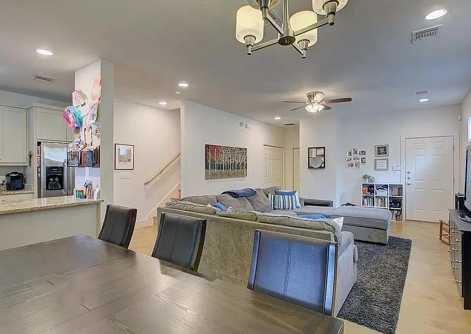 On the ground floor, open plan concept of living & dinning space and kitchen