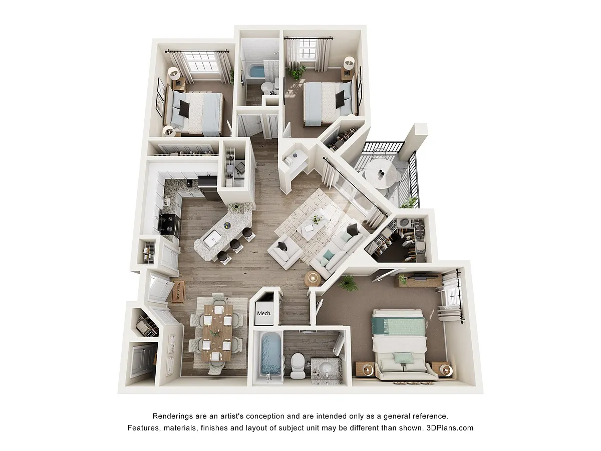 Floor plan C1