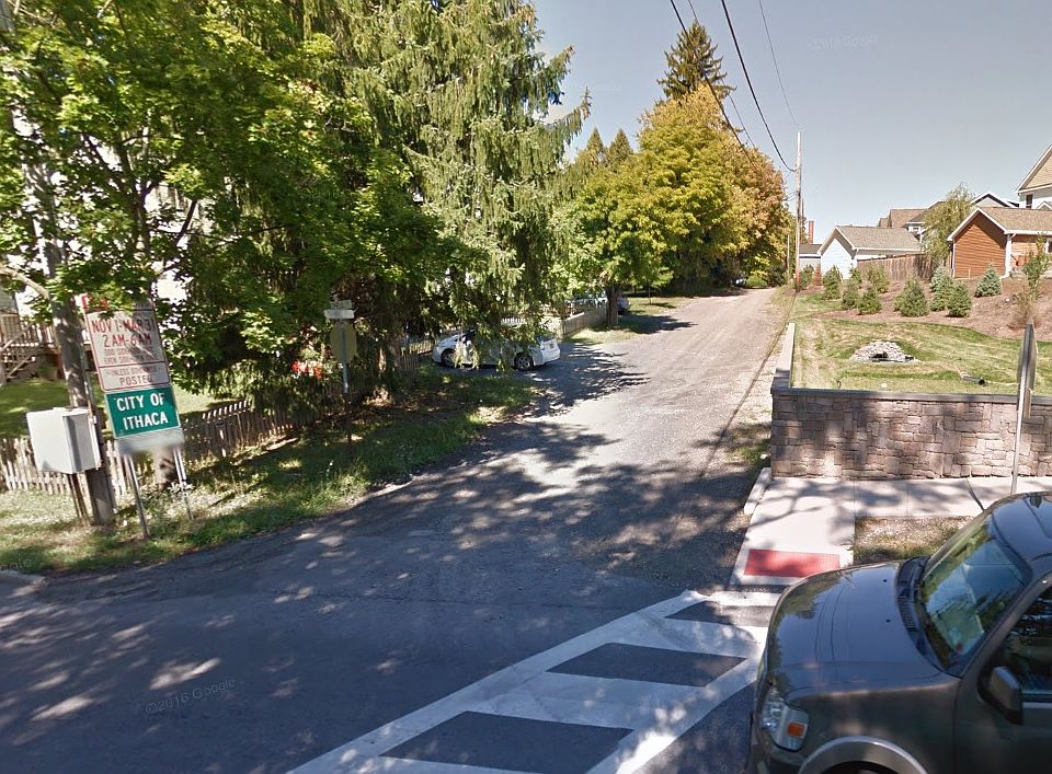 View north from Mitchell St.