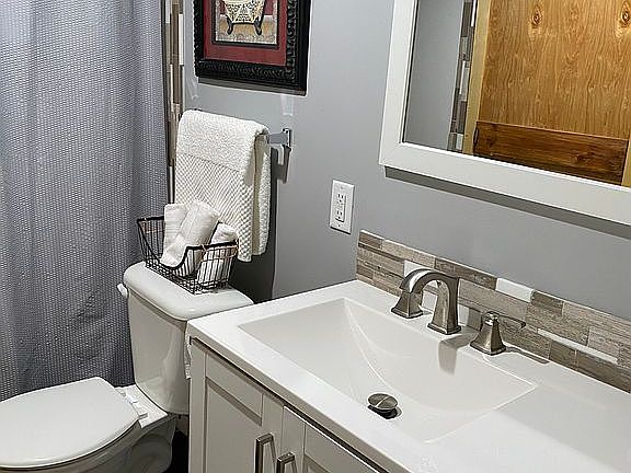 Remodeled bathroom 