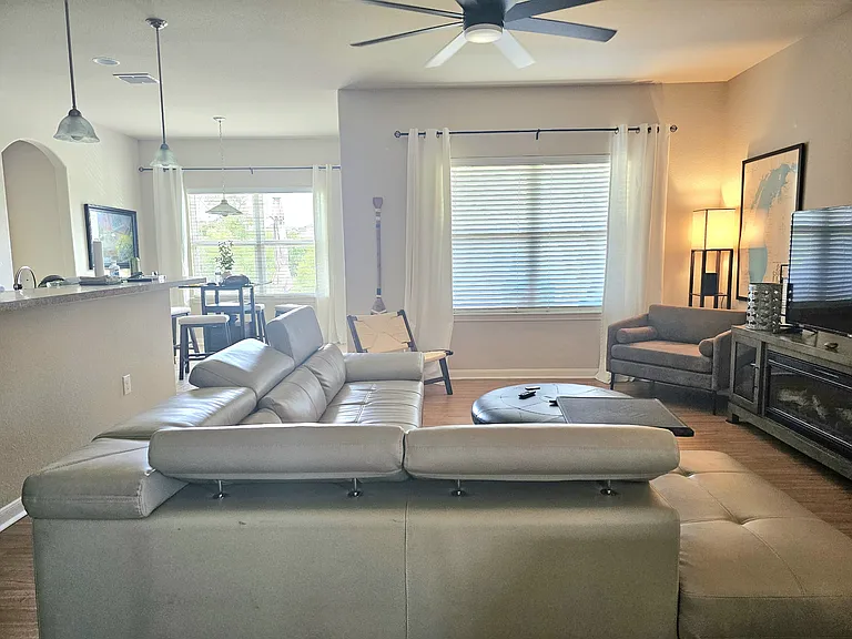 Living Room and Kitchen Nook