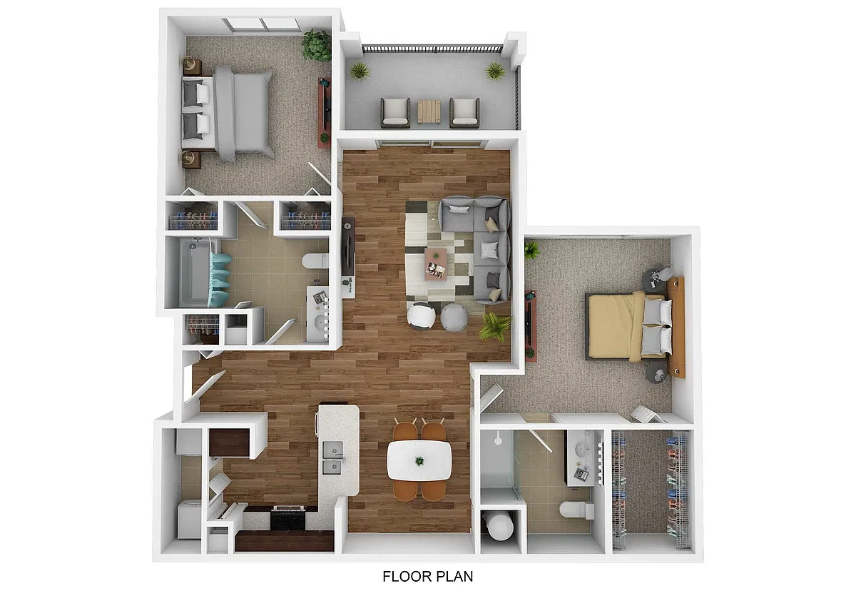 Floor plan Dogwood - Renovated