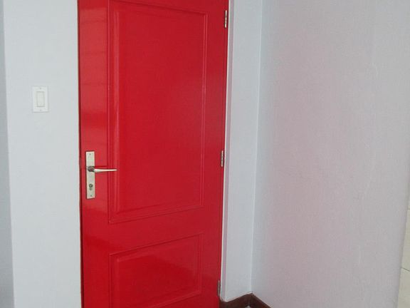 Inside the apartment