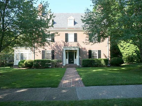 brick walkway leads to front door
