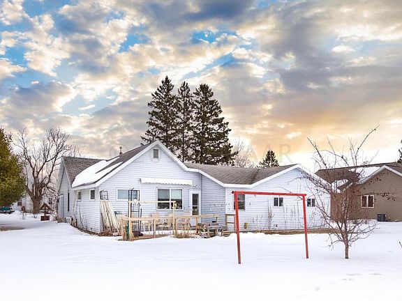 Rear of Home with Deck