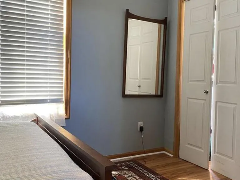 Bedroom 1 - previous tenants' furnishing