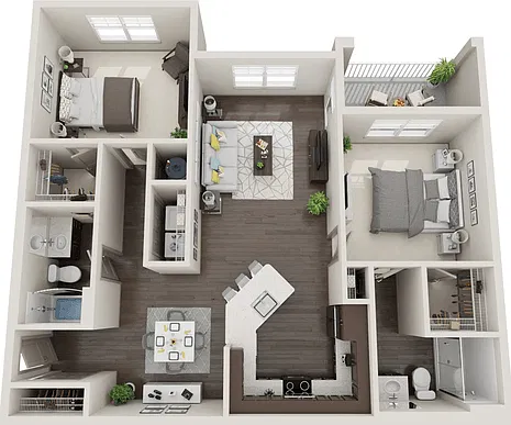 Floor plan B1