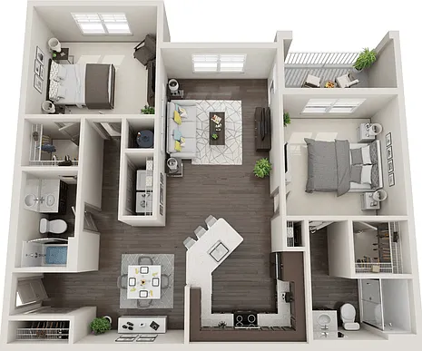 Floor plan B1