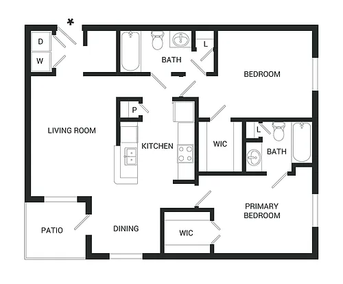 Floor plan Terrain